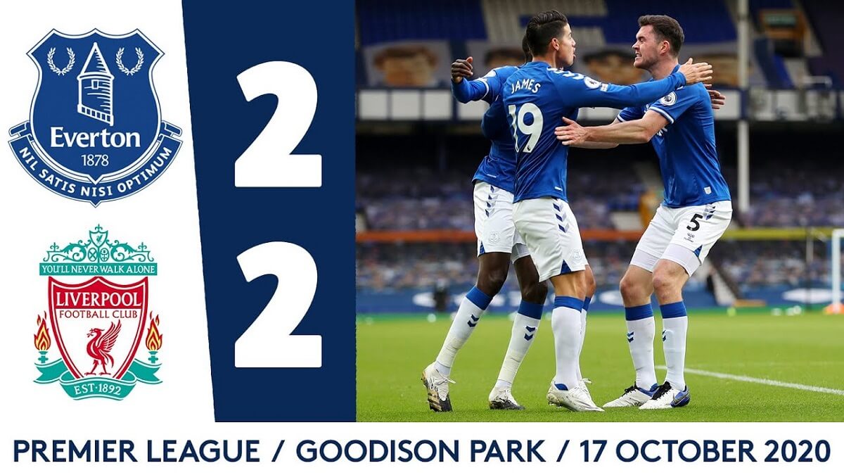 Everton 2-2 Liverpool Highlights | Premier League Highlights